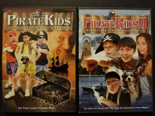 Pirate Kids 1 & 2 Ii (dvds,  2006) Rare Oop