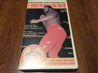 The Best Of The Wwf Volume 9 Vhs Andre The Giant Wwe Rare Oop