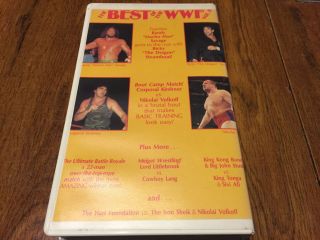 The Best of the WWF Volume 9 VHS Andre The Giant WWE RARE OOP 2