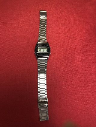 Very Rare Vintage LORUS Y799 - 4010 Digital Alarm Chronograph Watch Circa.  1982 2