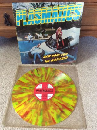 Very Rare Plasmatics Coloured Vinyl Lp Hope For The Wretched Punk 1980 Stiff