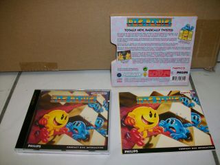 Vintage computer Philips CD - i Pac Man Pacman Panic RARE 1993 2