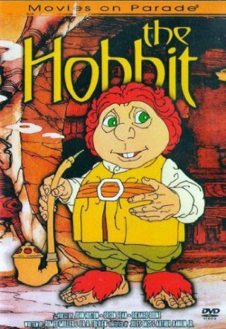 The Hobbit (dvd) John Huston,  Orson Bean,  Rare,  Oop