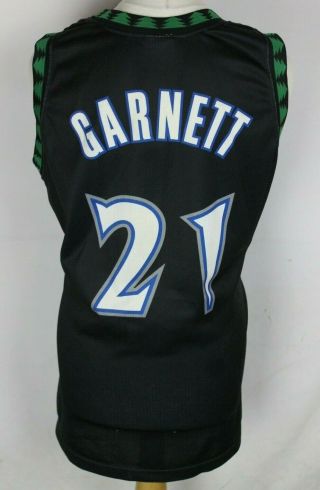 Garnett 21 Minnesota Timberwolves Nba Basketball Jersey Champion Mens Xl Rare