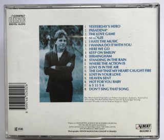 JOHN PAUL YOUNG RARE 1st Press Classic Hits AUS Black Albert Label CD 465240 2 2