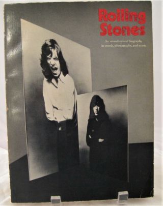 Rolling Stones Amsco Music Publishing Co 1972 Softcover Vgc Rare