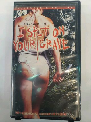 I Spit On Your Grave (vhs 1999) Rare Collectors Edition Widescreen Uncut