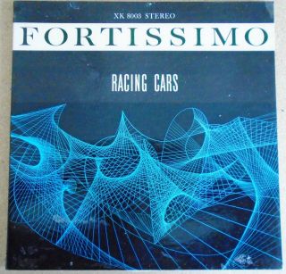 Rare Audiophile Lp,  Riverside Records’ Fortissimo Racing Cars,  Riverside Xk8003