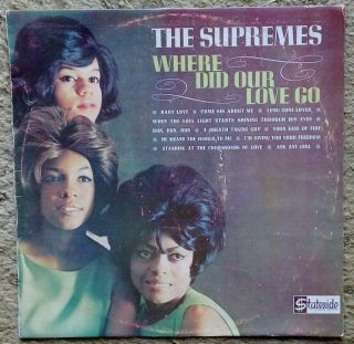 The Supremes Where Did Our Love Go Rare 1964 Aust Stateside Mono Album