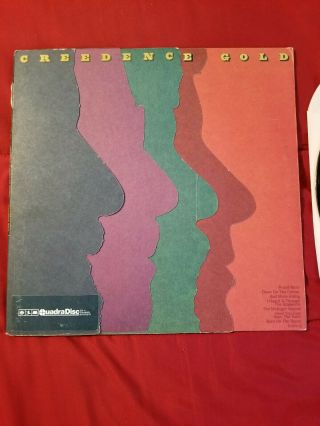 Creedence Clearwater Revival GOLD CD - 4 Quadraphonic Album LP VG,  /VG,  RARE 2