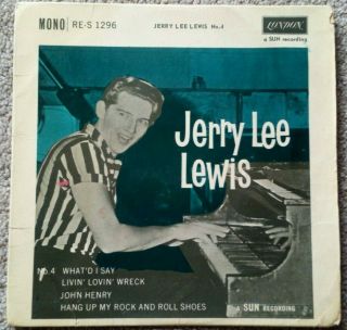 Jerry Lee Lewis - Jerry Lee Lewis No.  4 Ep (rare 1961 London Vinyl 7 " Ep)