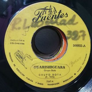 Grupo Bota Guarishiguara Very Rare Latin Funk Colombia 17 Listen