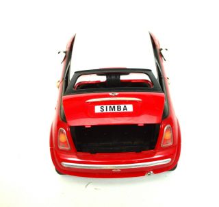 Retro Barbie Car Mini Cooper,  RARE Coupe SIMBA Approx 42 cm long 3
