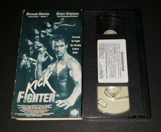 Kick Fighter Vhs Rare Aip Studios Video Richard Norton Benny The Jet Urquidez