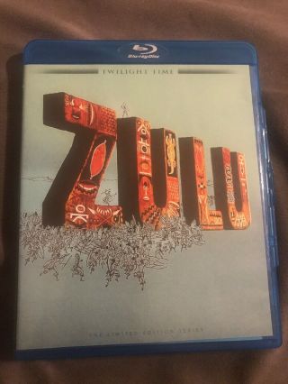 Zulu Blu - Ray Disc Twilight Time Limited Edition 3,  000 Michael Caine Htf Rare Oop