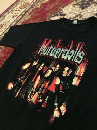 Murderdolls Vintage Shirt Tshirt Slipknot Joey Jordison Wednesday 13 Dope Rare