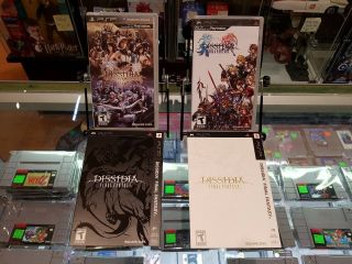 Psp - Dissidia,  012 Final Fantasy,  Rare 2 Limited Slip Covers