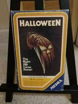 Halloween Beta Tape 1978 1st Media Release Rare Not Vhs