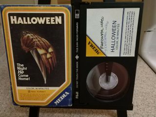 Halloween Beta Tape 1978 1st Media Release RARE Not VHS 6