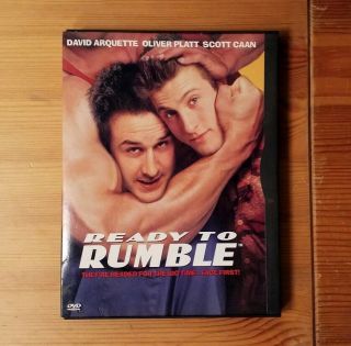 Ready To Rumble On Dvd Rare And Oop Snapcase David Arquette Scott Caan