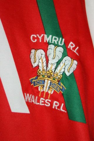Wales Rugby League Vintage 1991 Jersey Possibly Gameworn Rare Umbro CYMRU 3
