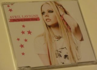 Avril Lavigne The Best Damn Thing Rare Eu Only 2 Track Cd Single