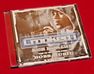 Crooked I - Boom Boom Clap Promo Cd Boss Music Very Rare Death Row Records