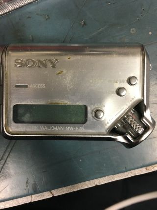 Sony Network Walkman 256 Mb Silver Nw - E75 Loose Rare