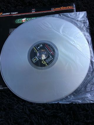 Ghostbusters 2 Vintage 1989 Rare LaserDisc Laser Video Disc very good, 3