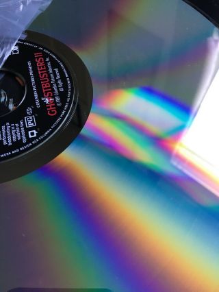 Ghostbusters 2 Vintage 1989 Rare LaserDisc Laser Video Disc very good, 4