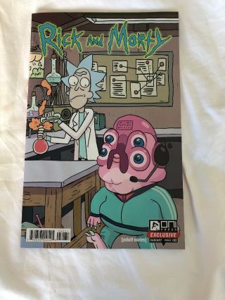 Rick And Morty 52 Rare Variant Sdcc 2019 Oni Press First Appearance Glootie