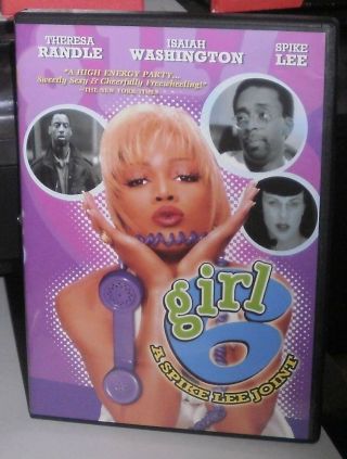 Girl 6 (1996) Region 1 Anchor Bay Dvd Spike Lee Songs By Prince Rare