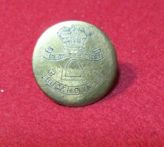Rare Antique Hunt Button Forest Buckhounds Hunt 21 Mm Brass
