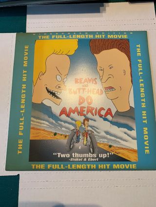 Beavis And Butt - Head - Do America RARE (LaserDisc Movie 1997 Widescreen US Print 2