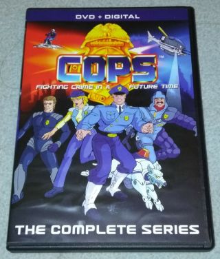 C.  O.  P.  S.  : Complete Animated Series Dvd Rare 1980s Cartoon