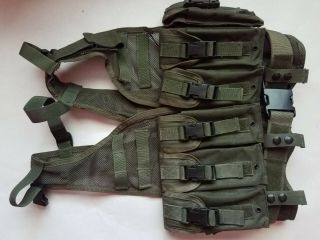 Rare American Body Armor Guarder Sov Tactical Vest Od Green Molle Aba Vbss Seal