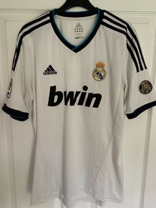 2012/2013 Real Madrid Home Football Shirt Adidas Medium Men 
