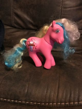 Rare Vintage 1987 Hasbro My Little Pony Mlp G1 Sippin 