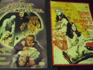 BLOOD FROM THE MUMMY ' S TOMB - RARE HAMMER ANCHOR BAY 2 DVD - VALERIE LEON - LTD 4