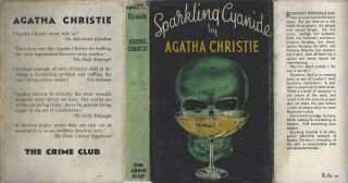 Agatha Christie - Sparkling Cyanide - Uk 1st 1945 W/dj Rare Npc