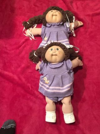 Cabbage Patch Kids Dolls Vintage Twins Rare