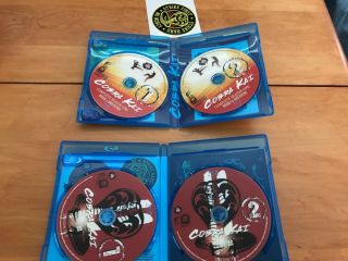 Cobra Kai Blu - Ray [Season 1 & 2] - Karate Kid sequel series rare great series 3
