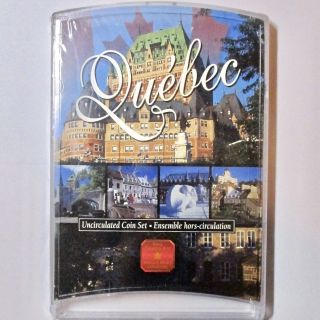 2001 Quebec Canada Set Proof - Like - Rare - Hard To Find