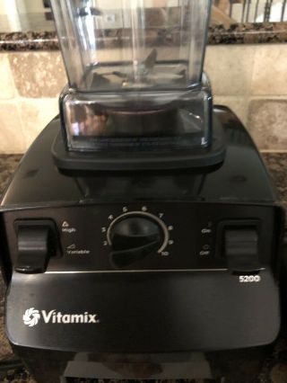 Vitamix 5200 Black Blender Rarely Very 3