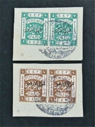 Nystamps British Jordan Stamp Rare Seal Cancel