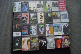 28 Rare Assorted Indie Wave Cassette Tapes Yello The Alarm Primitives Psb