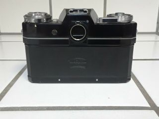 Zeiss Ikon Contaflex S Automatic Tessar 50mm BLACK RARE 3