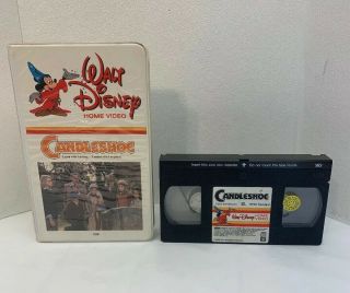 Candleshoe Vhs 1977 Jodie Foster David Niven Walt Disney Clamshell Tape Rare