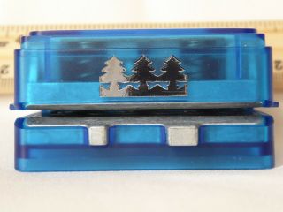 Creative Memories Border Maker Cartridge Evergreen Trees Retired Rare Punch 5