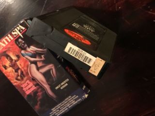 Death Spa VHS Uncut Unedited Version Rare Horror Gore MPI Home Video 6